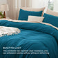 Prewashed Plain Comforter Set