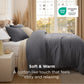 Prewashed Plain Comforter Set
