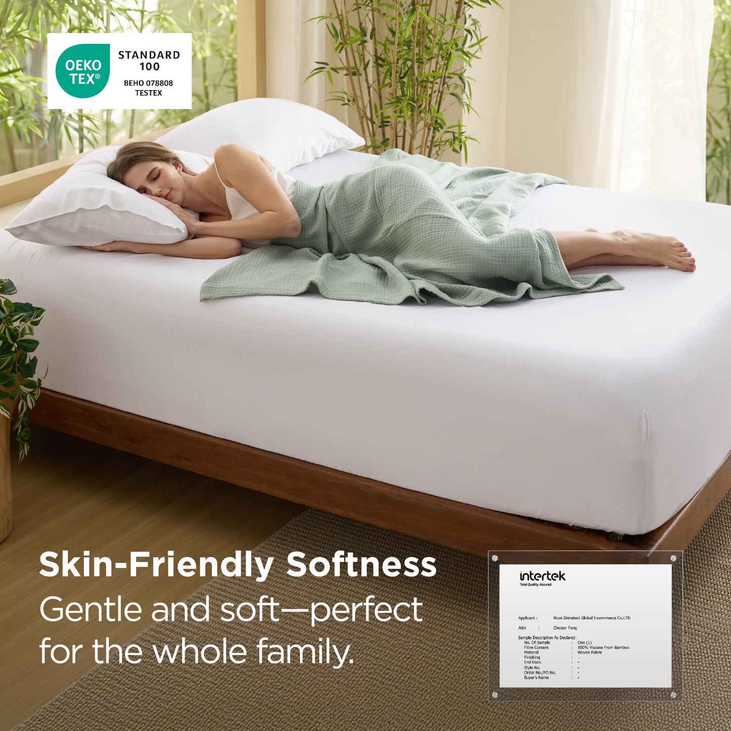 GentleSoft® Rayon Derived From Bamboo Fitted Sheet