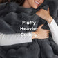 Bubble Faux Fur Heated Blanket