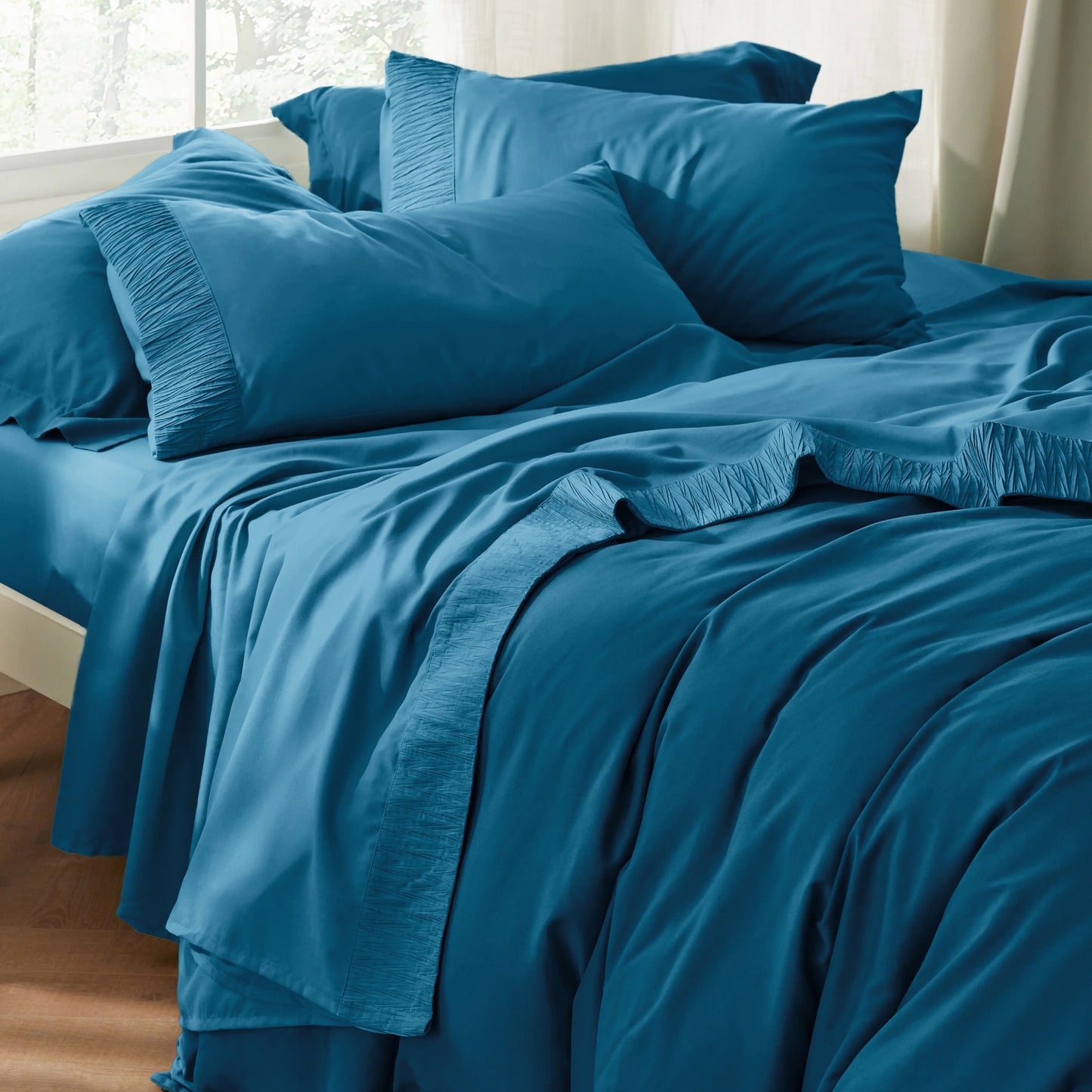 Ruched Sheet Set