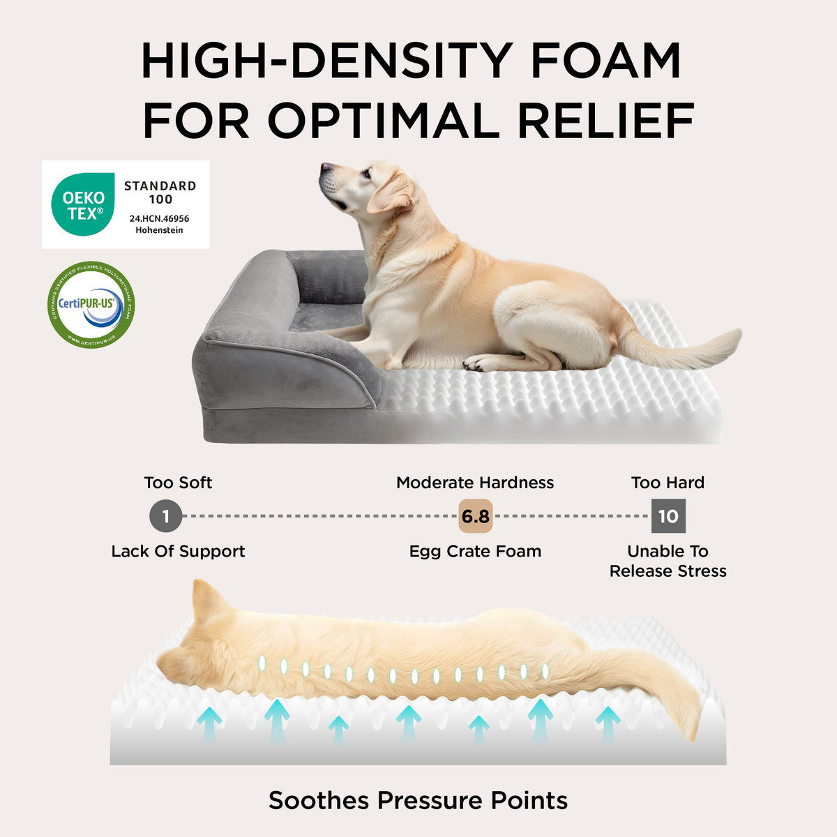 Orthopedic Cooling Pet Sofa