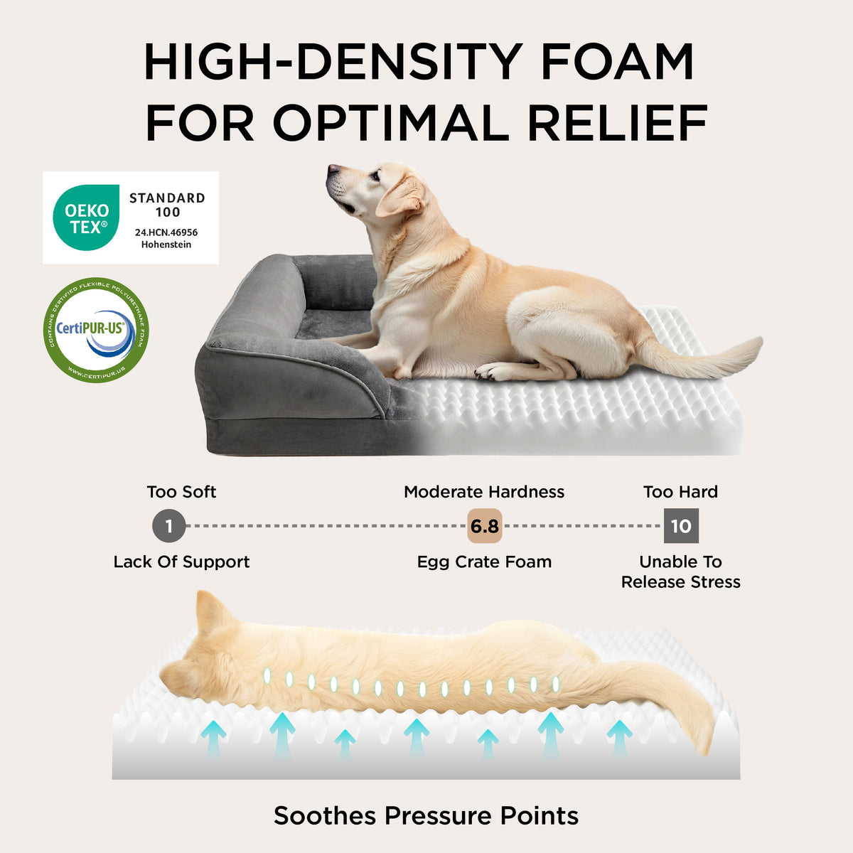 Orthopedic Cooling Pet Sofa