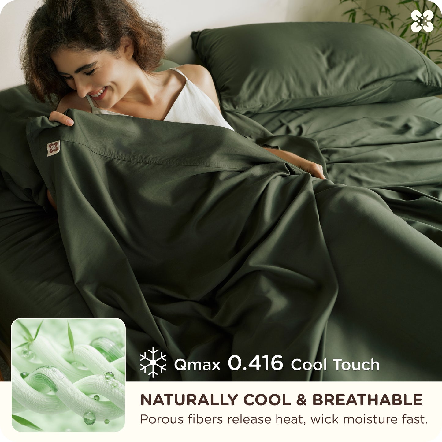 GentleSoft® Organically Grown Bamboo Viscose Sheet Set