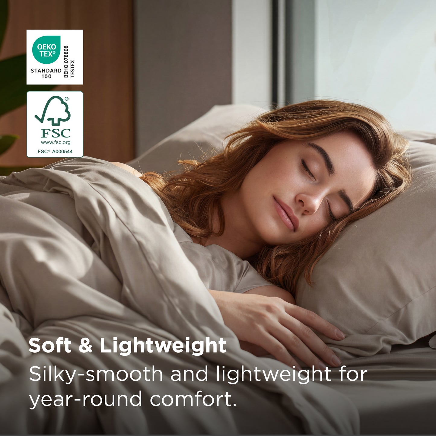 PureWoven™ Rayon Derived from Bamboo Duvet Cover Set