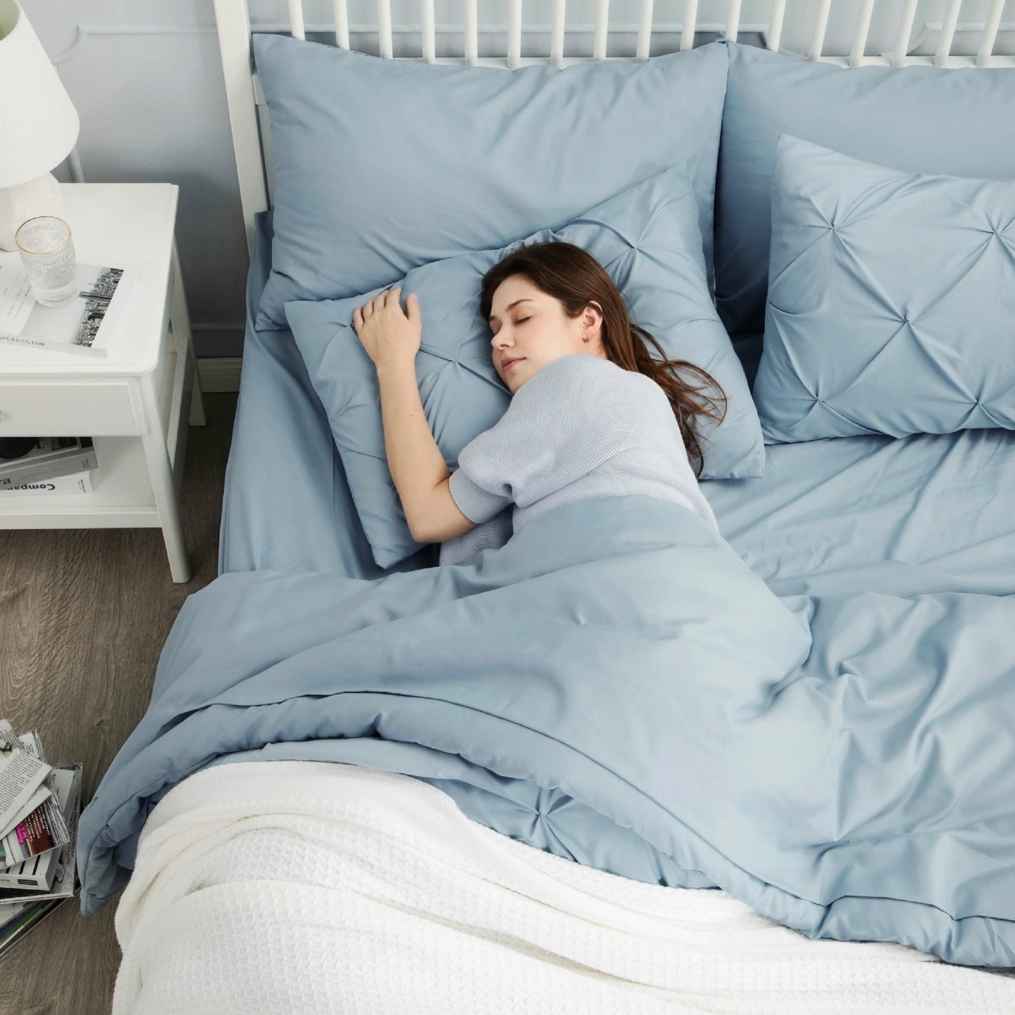 GentleSoft™ Pintuck Bed-in-a-Bag