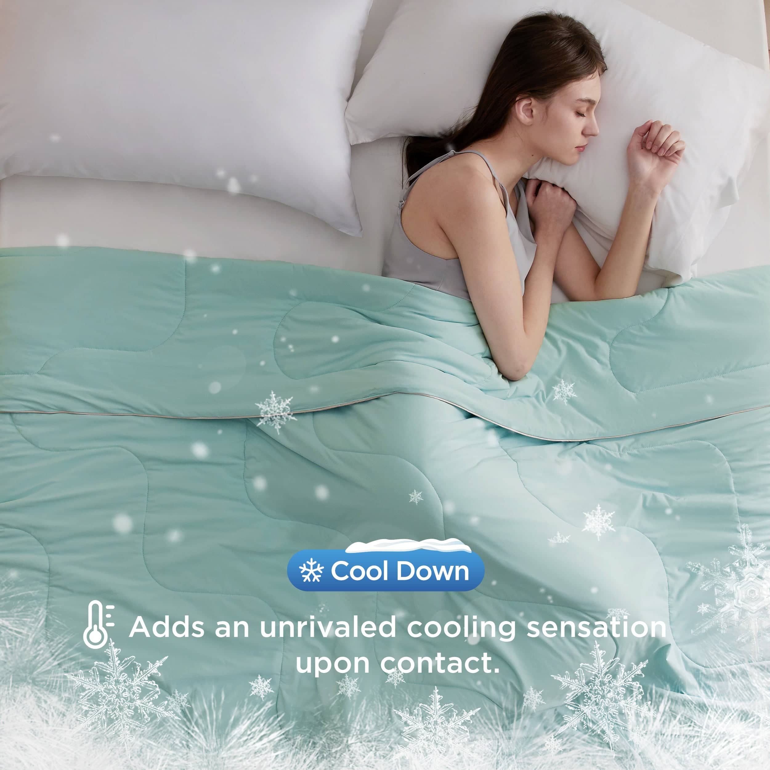 Bedsure Breescape Cooling Blankets for Hot Sleepers and Night Sweats