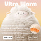 GentleSoft® Sherpa Fleece Printed Short Wearable Blanket Hoodie