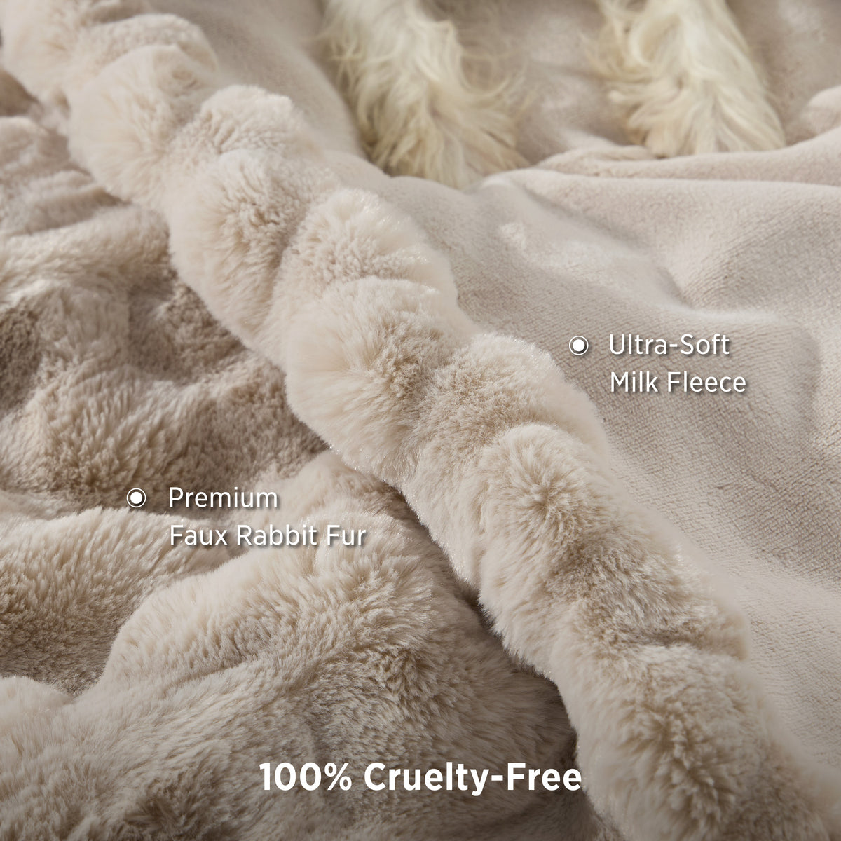 Faux Fur Throw Blanket