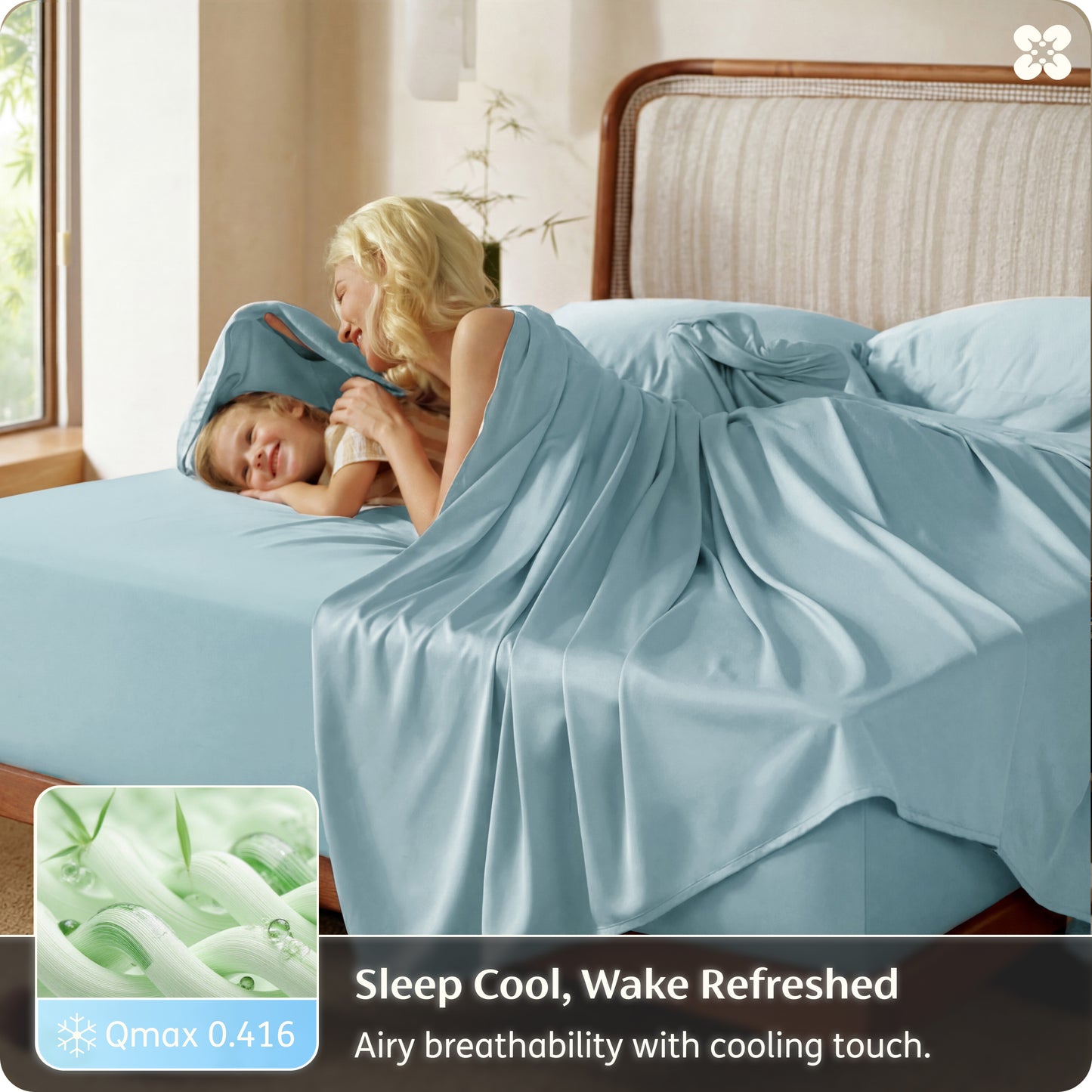 PureWoven™ Organically Grown Bamboo Viscose Sheet Set