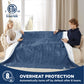 GentleSoft® Solid Flannel Heated Blanket