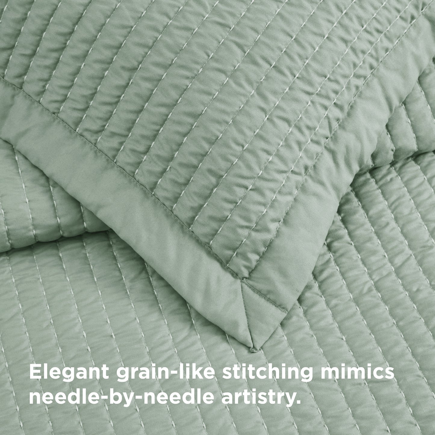 Corduroy Pattern Quilt Set