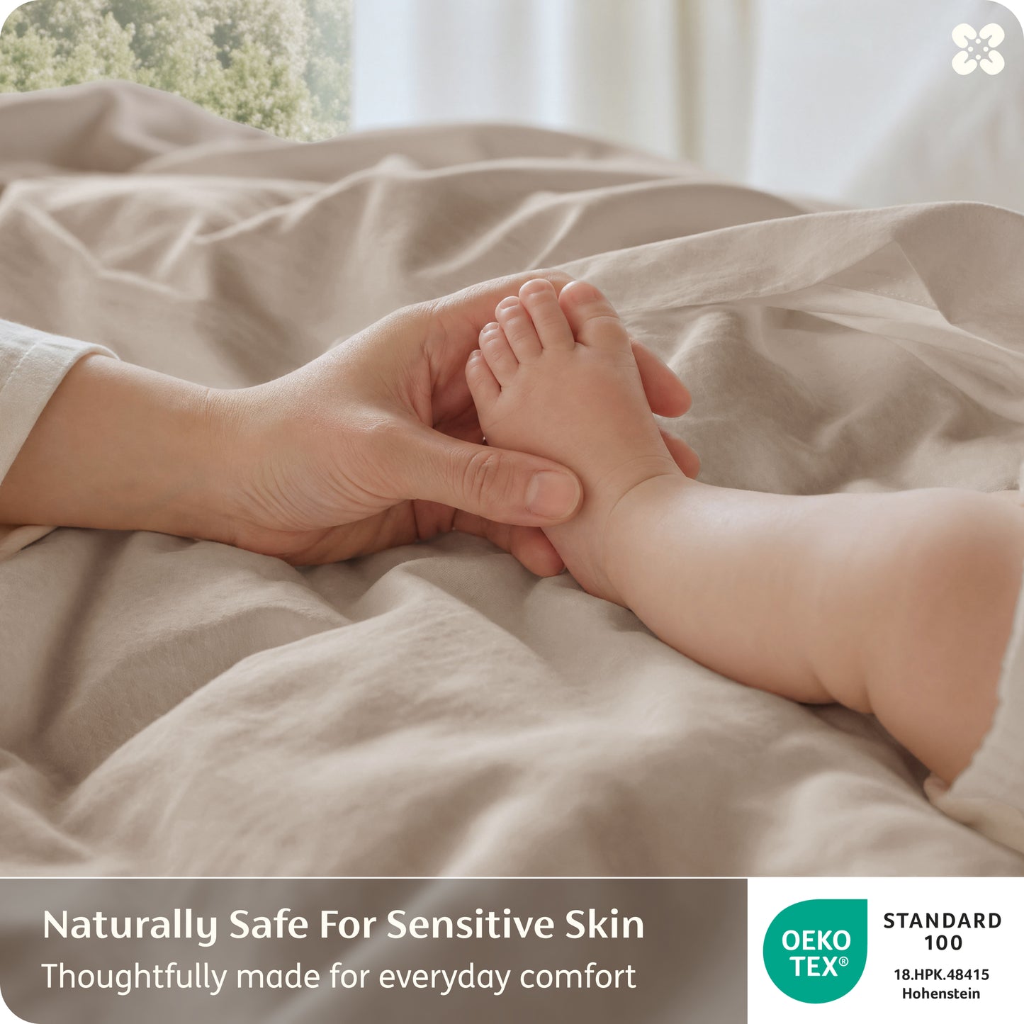 PureWoven™ Organic Cotton Duvet Cover Set