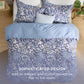 GentleSoft® 100% Cotton Patterned Duvet Cover Set
