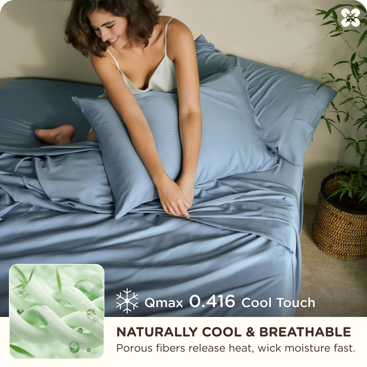 GentleSoft® Organically Grown Bamboo Viscose Sheet Set