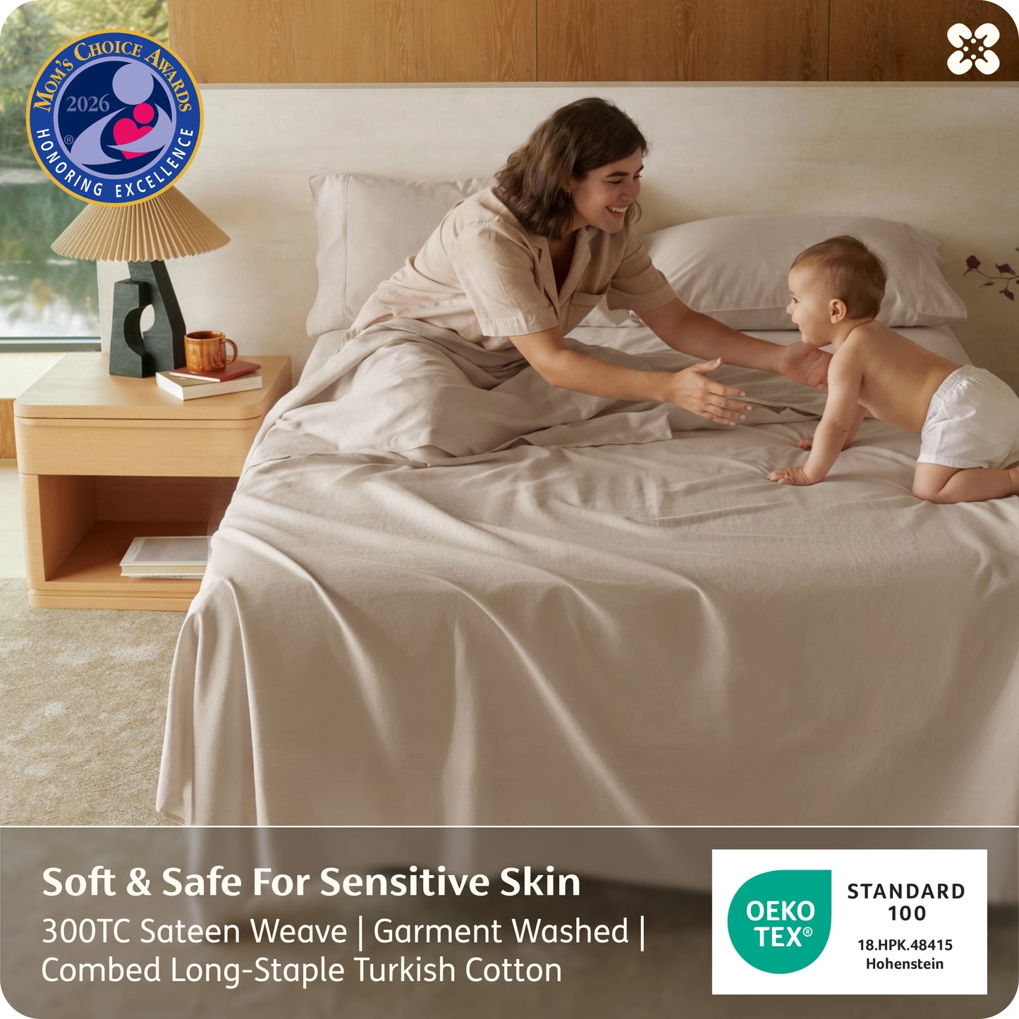 PureWoven™ Organic Cotton Sheet Set
