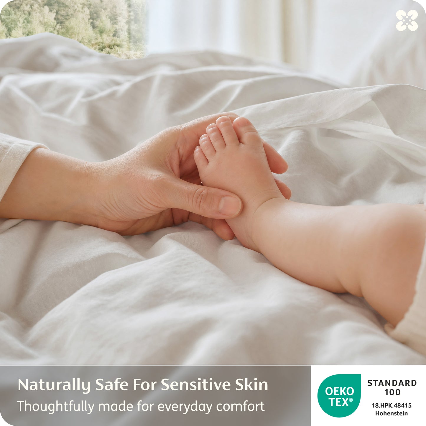 PureWoven™ Organic Cotton Duvet Cover Set