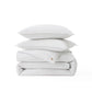 PureWoven™ Washed Cotton Striped Duvet Cover Set