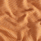 Air Yarn Knit Throw Blanket