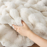 Bubble Faux Fur Blanket