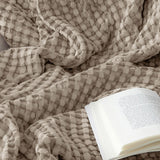 Viscose from Bamboo Waffle Weave Blanket