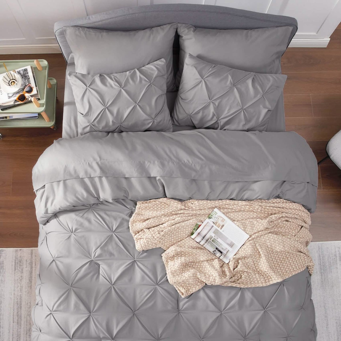 GentleSoft™ Pintuck Bed-in-a-Bag