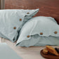 Cotton Linen Hybrid Duvet Cover Set