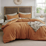 Cotton Waffle Weave Comforter Set