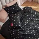 Marilyn Monroe™ Duvet Cover Set Dotted Black