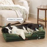 Orthopedic Flannel Dog Sofa