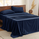 100% Cotton Solid Flannel Sheet Set