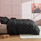 GentleSoft™ Marilyn Monroe™ Duvet Cover Set Dotted Black