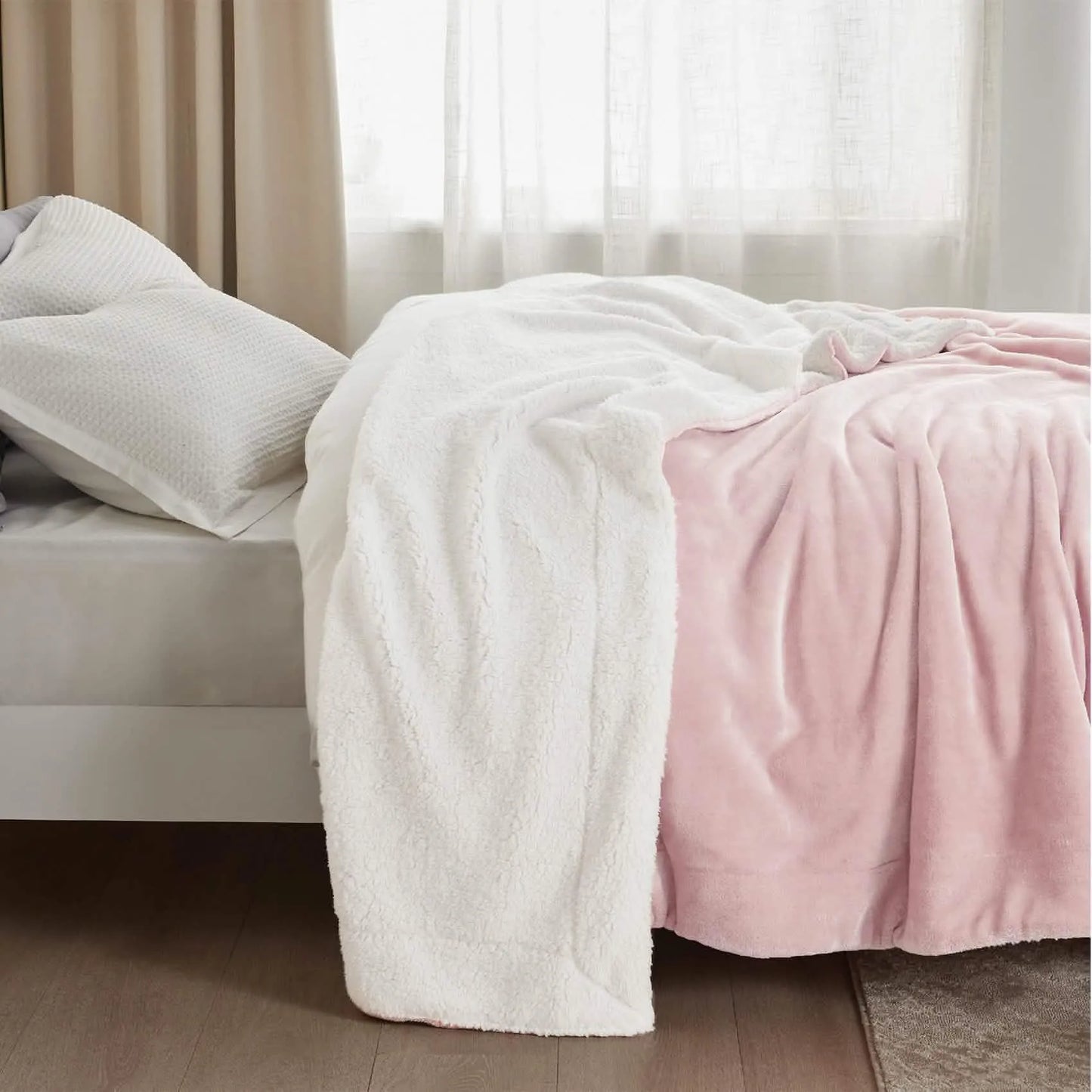 GentleSoft™ Sherpa Fleece Blanket