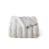 Ultra-Plush Bubble Faux Fur Blanket