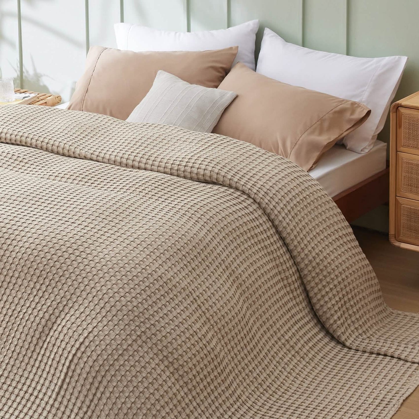 Cooling Waffle Blanket