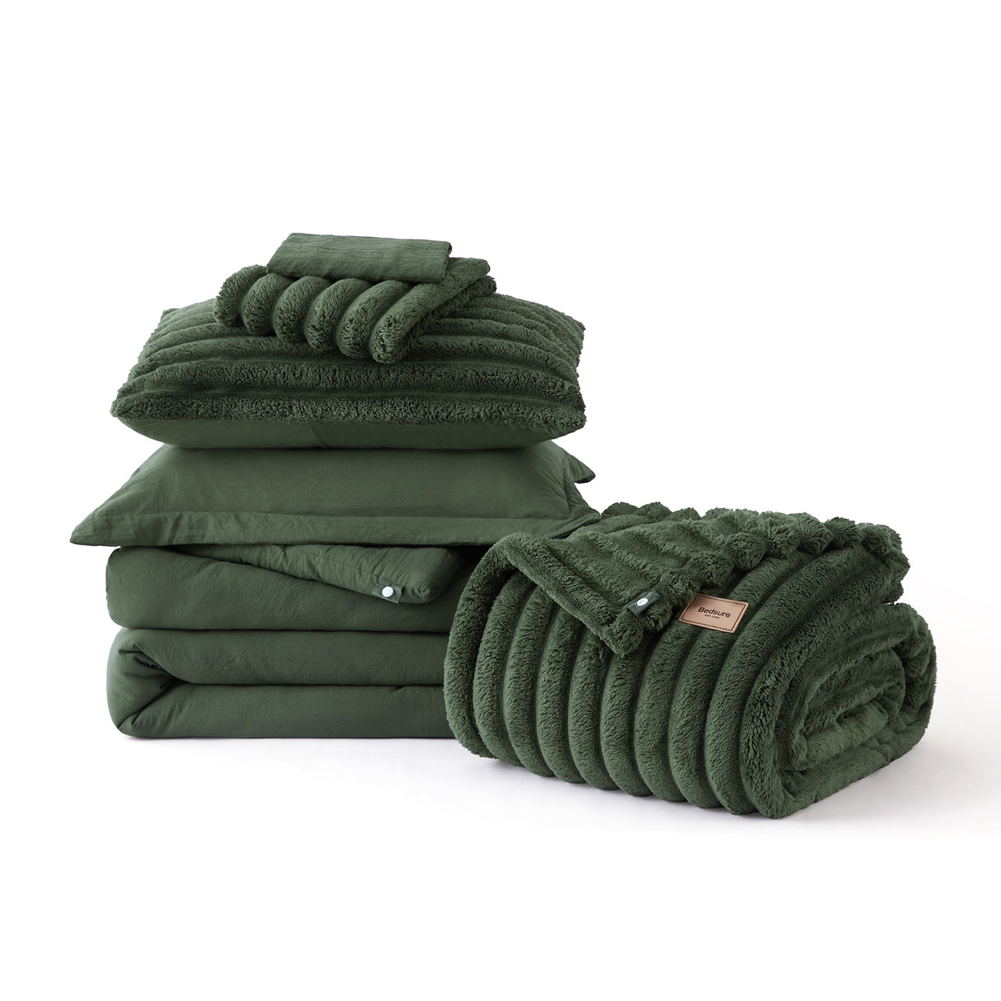 GentleSoft® 2 in 1 Comforter With Blanket Set