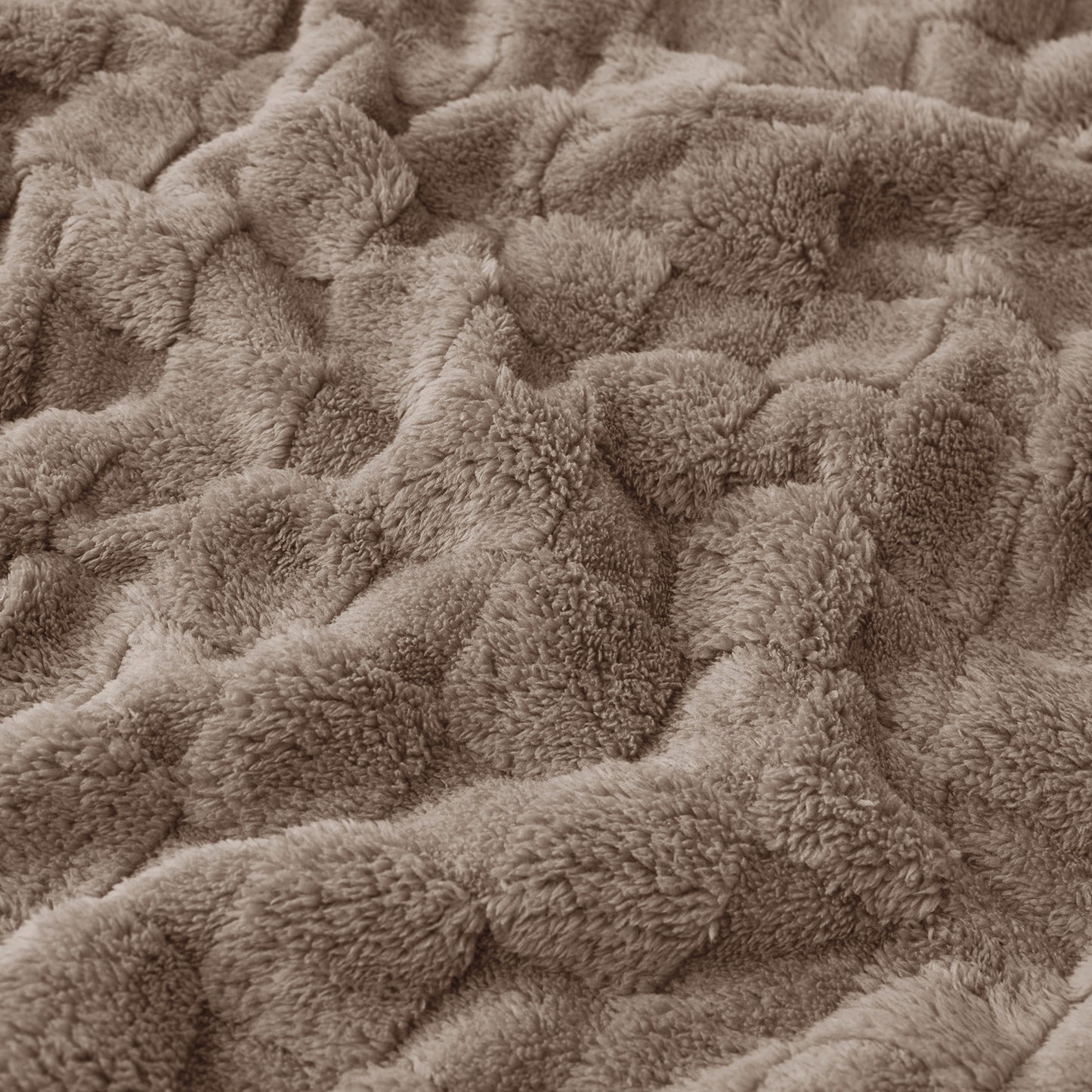 GentleSoft™ Jacquard Shaggy Sherpa Blanket