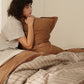 GentleSoft® Striped Washed Cotton Duvet Cover Set
