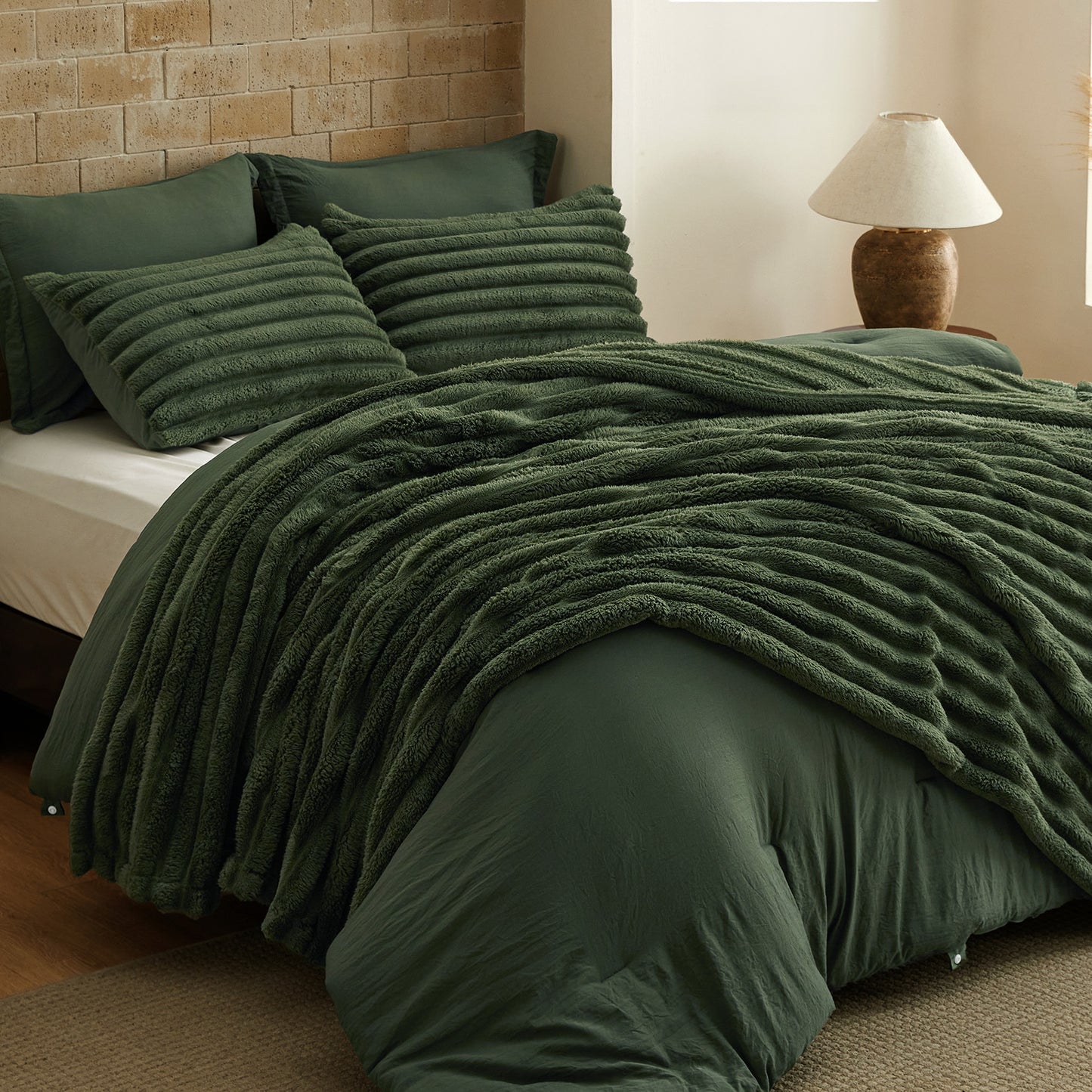GentleSoft® 2 in 1 Comforter With Blanket Set