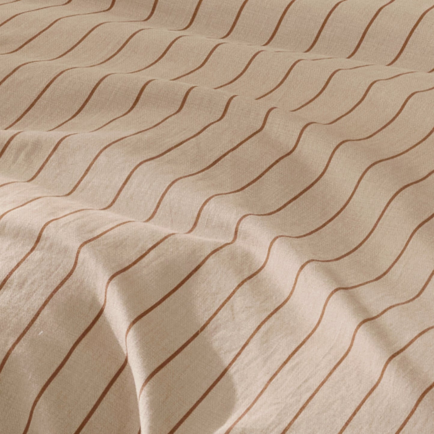 GentleSoft® Striped Washed Cotton Duvet Cover Set