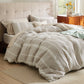 GentleSoft® Cotton Boho Waffle Weave Duvet Cover Set
