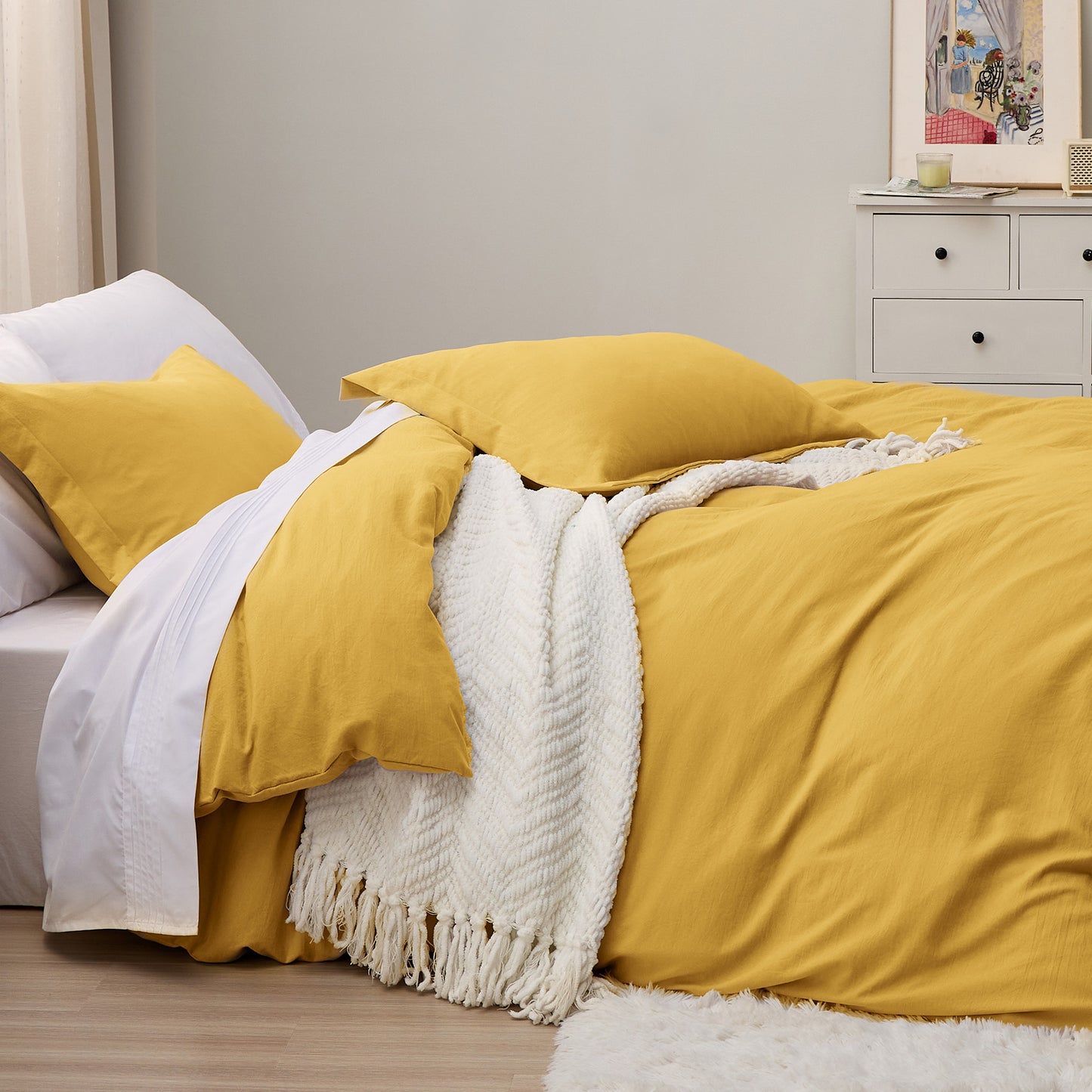 GentleSoft™ Ultra Soft Hypoallergenic Microfiber Duvet Cover Set