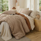 GentleSoft® Striped Washed Cotton Duvet Cover Set