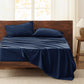 100% Cotton Solid Flannel Sheet Set