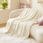 Arch Shaggy Sherpa Fleece Blanket