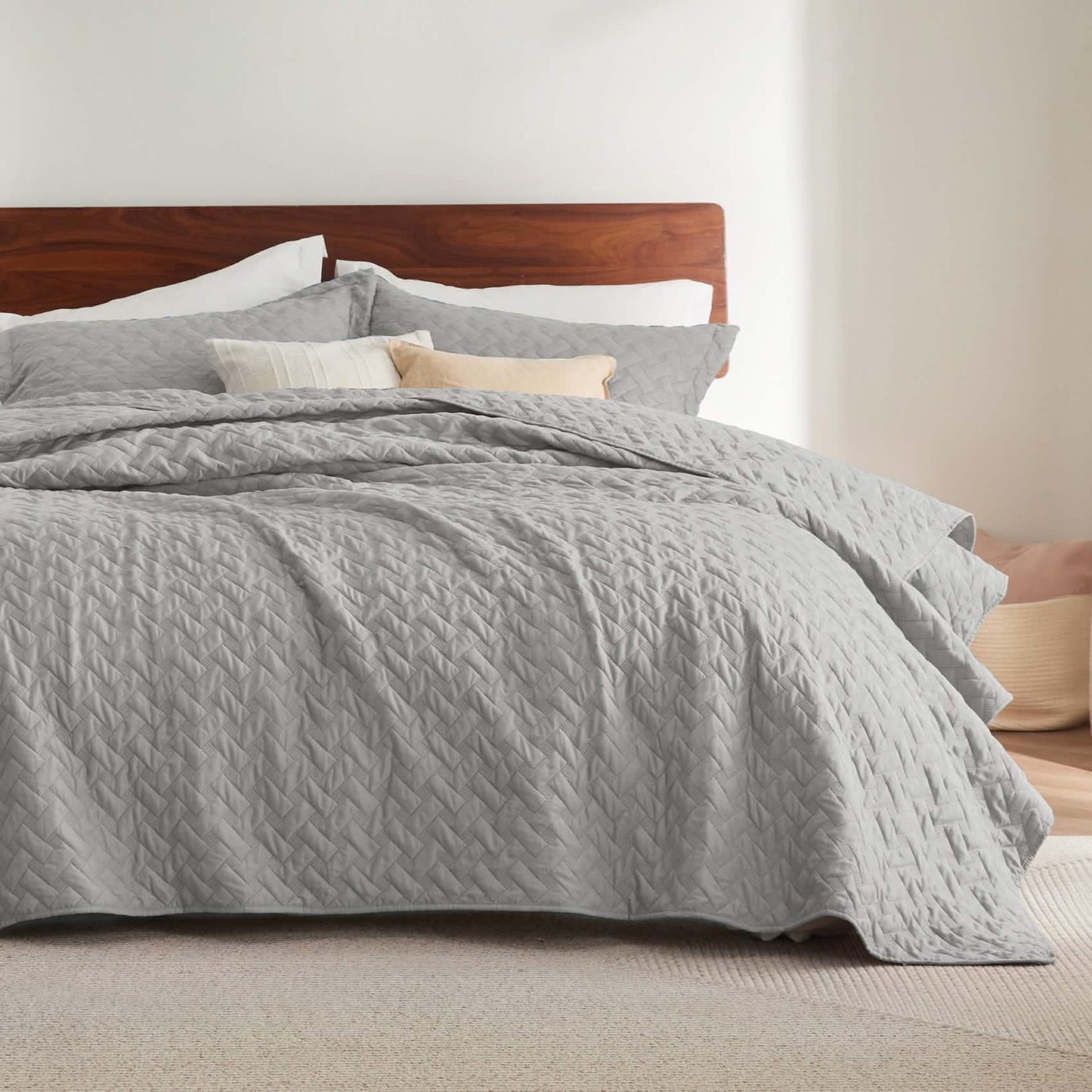 Basket-weave Quilt Set