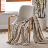 Viscose from Bamboo Waffle Weave Blanket