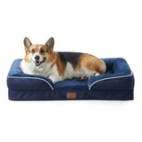 Orthopedic Flannel Dog Sofa