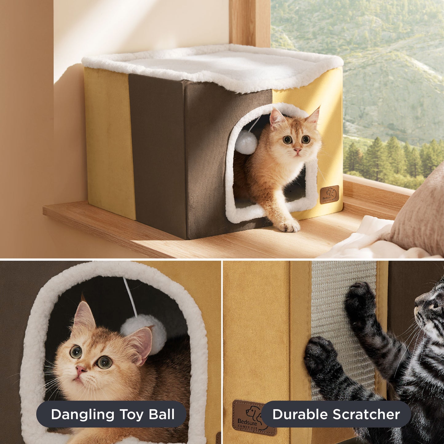 Cat Beds for Indoor Pet Cat House