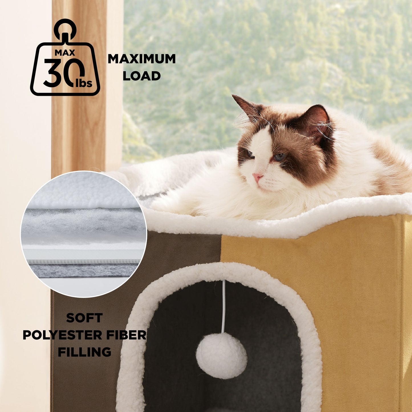 Cat Beds for Indoor Pet Cat House